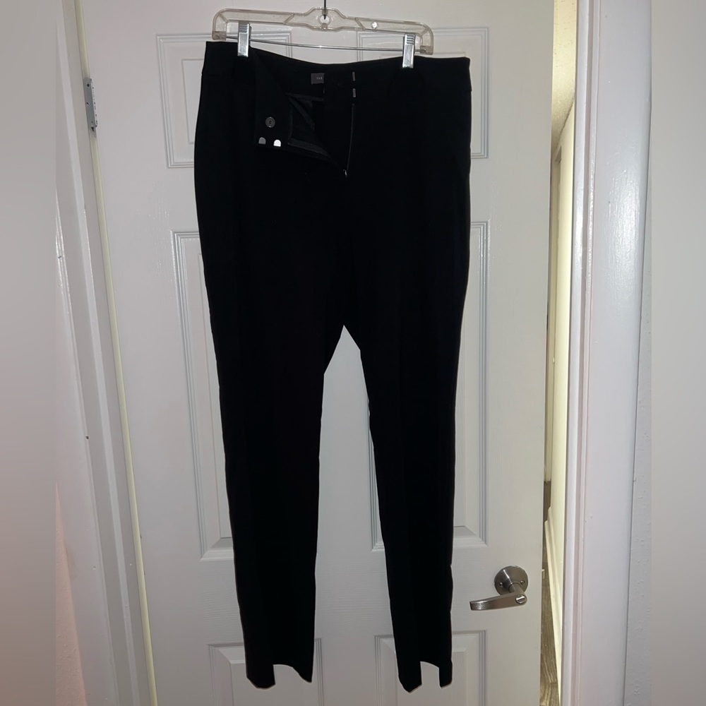 Black women’s business pants.